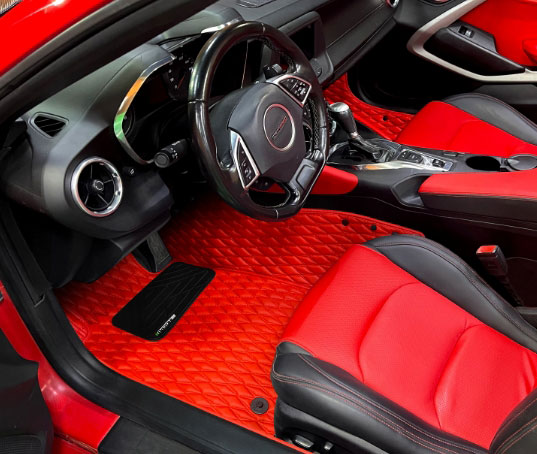 Single Layer Diamond Car Floor Mats