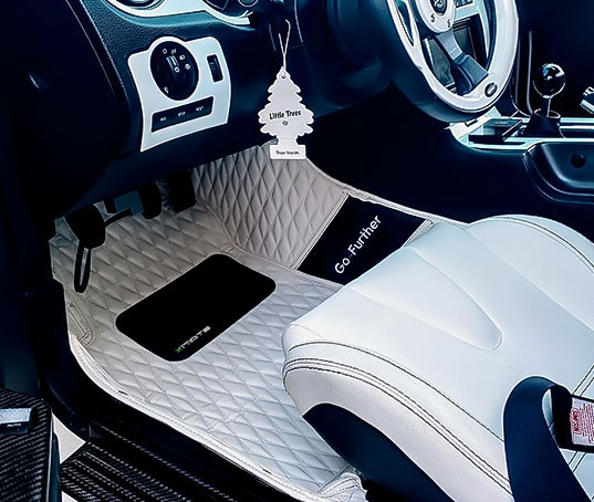 Single Layer Diamond Car Floor Mats