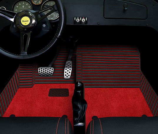 Double Layer Stripe Vanderhall Floor Mats